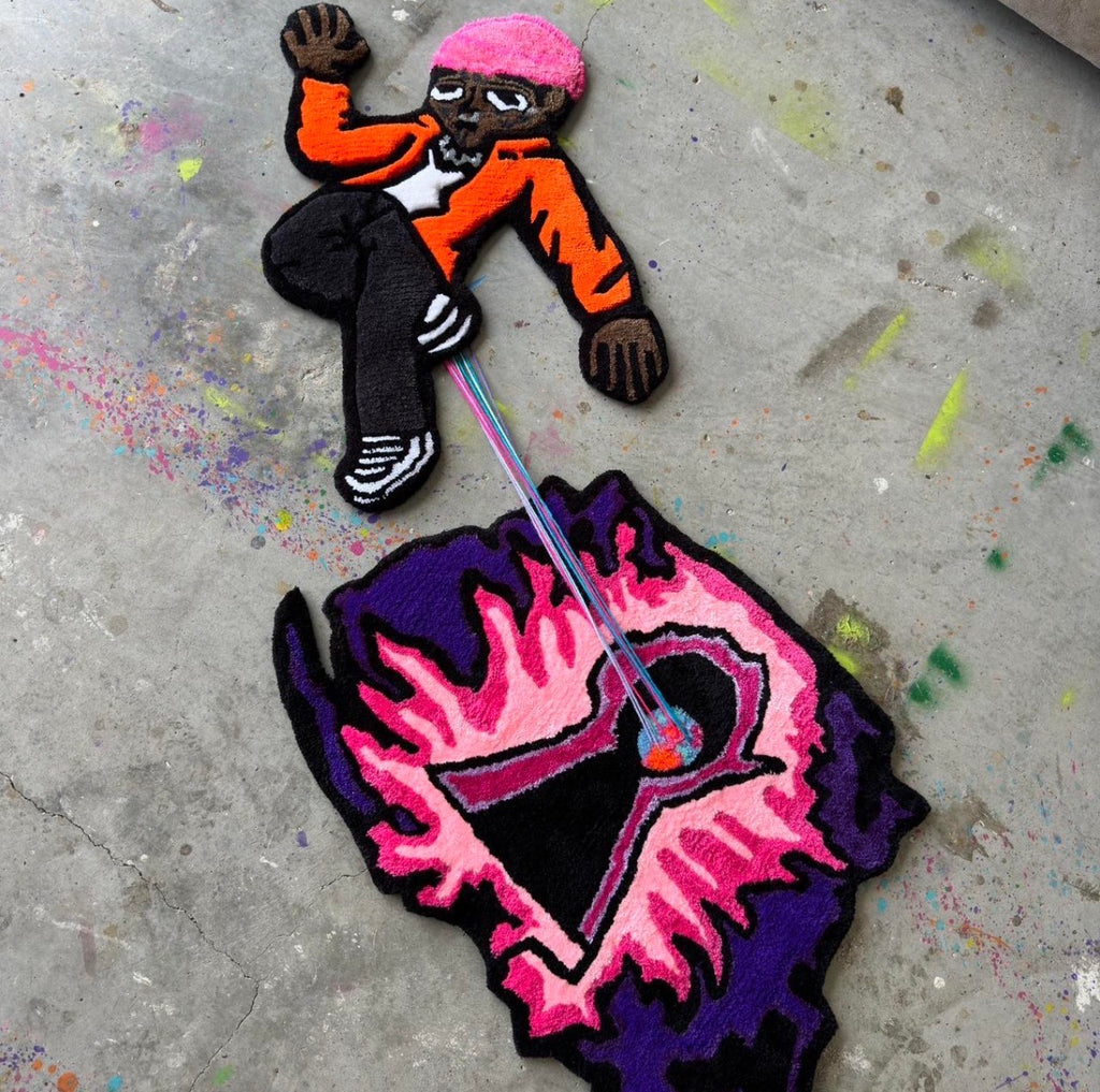 LIL UZI EA PULL APART RUG